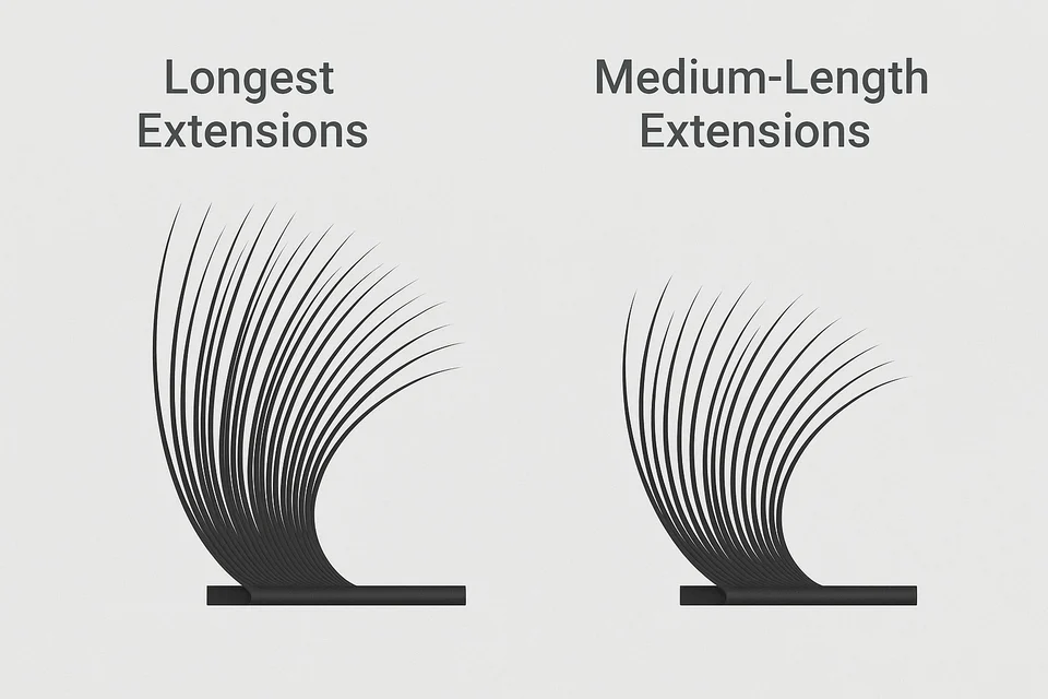 Longest vs Medium Length