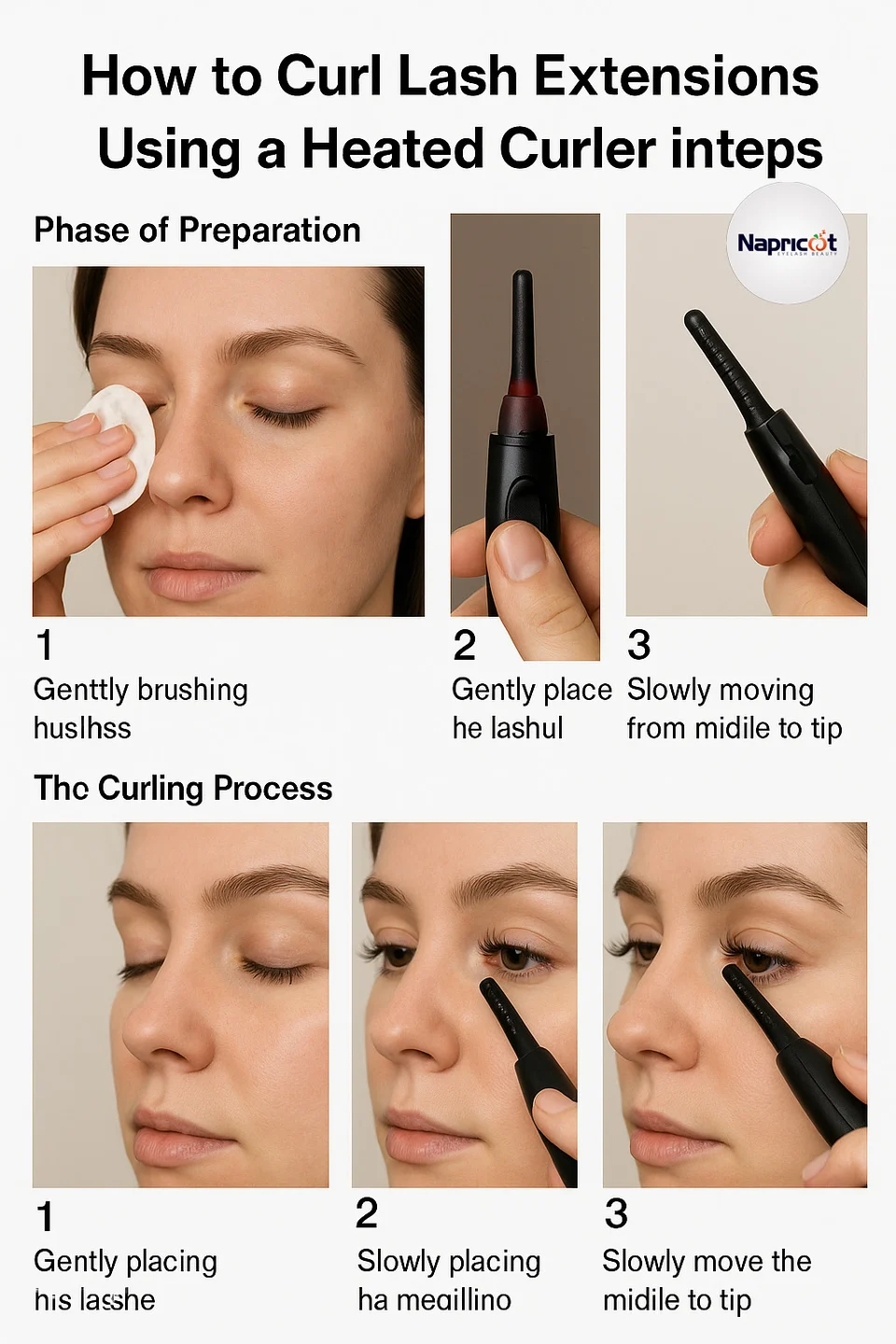 eyelash extensions curling tips